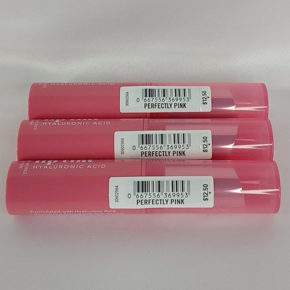 BATH & BODY WORKS 'PERFECTLY~PINK' NOURISHING LIP TINT 3-PIECE SET - Picture 12 of 14
